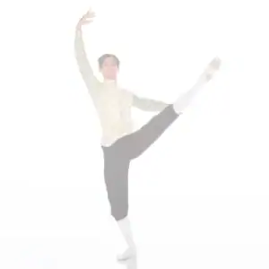Men's Ballet - Male Ballet Bodysuit without Jabot (No Lace at Neck)